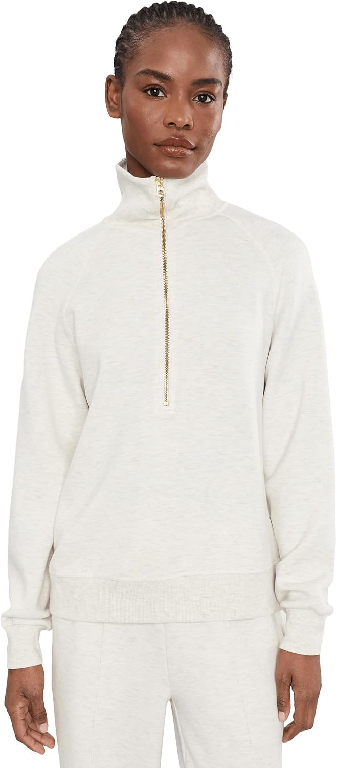 Varley Women's Selene Half Zip Marl Pullover | Amazon (US)