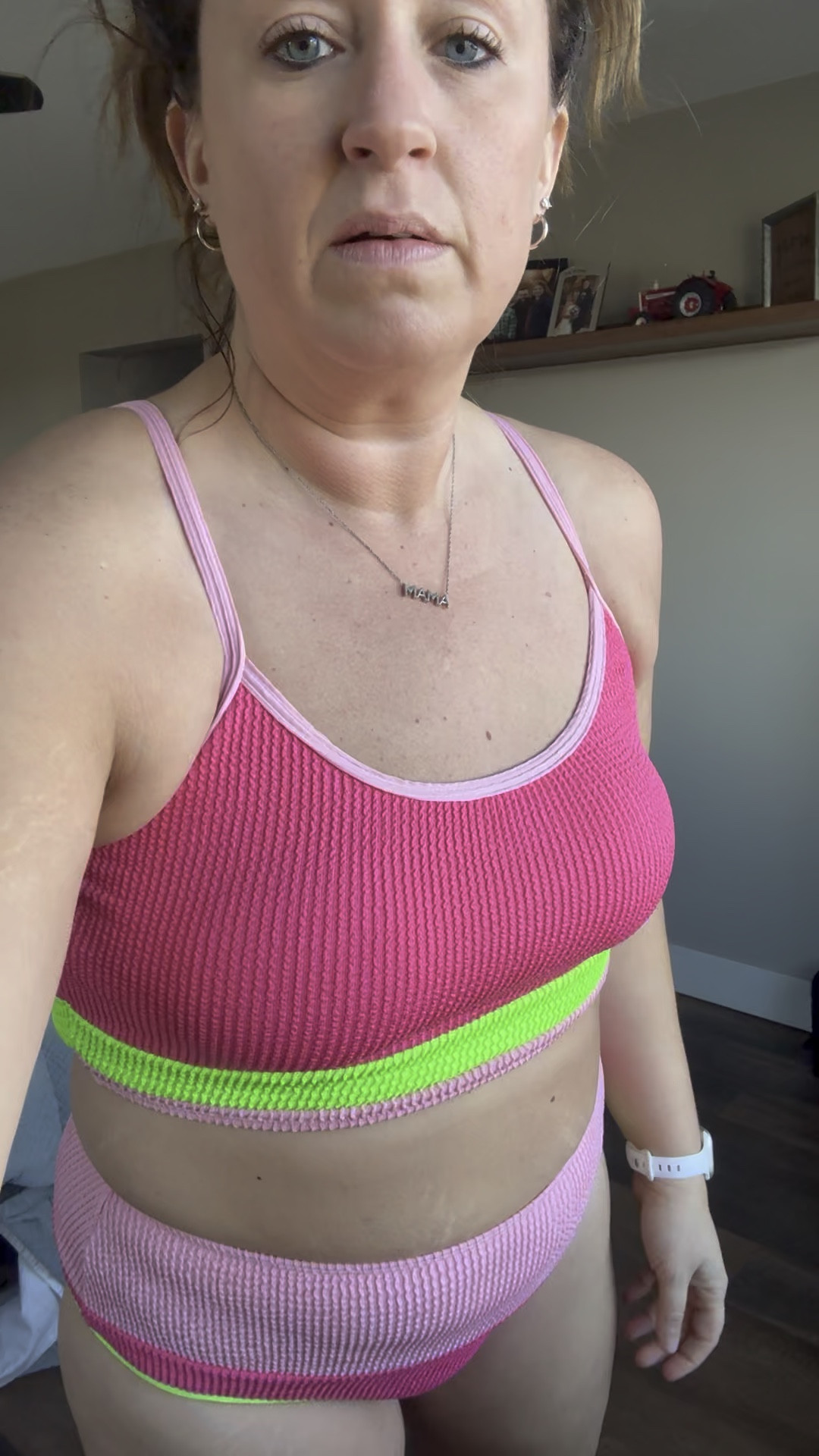 The way these swimsuits make me feel is undeniable! 5’5 180 lbs wearing size large. 

Swimsuit, spring break, summer, mid size body, vacation, pink lily, swimsuit haul 

#LTKSwim #LTKActive #LTKMidsize