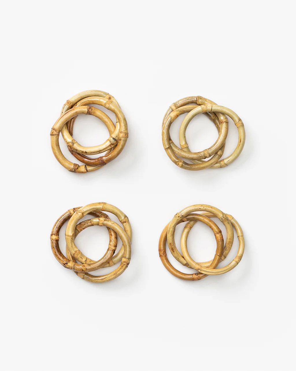 Bamboo Napkin Rings (Set of 4) | McGee & Co.