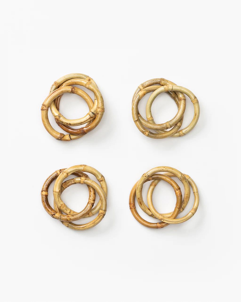 Bamboo Napkin Rings (Set of 4) | McGee & Co.