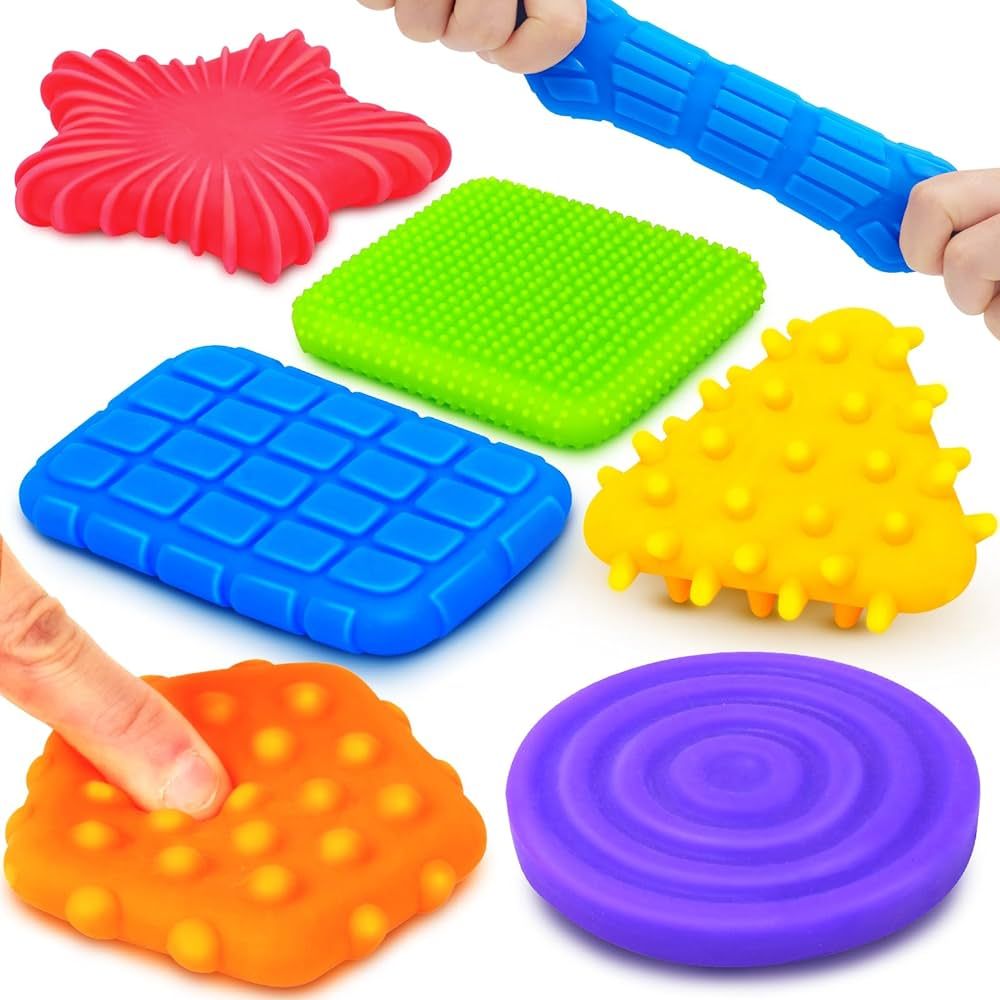 Squishy Sensory Toys for Kids Toddlers: Super Soft & Textured Sensory Fidget Toy for Autistic Chi... | Amazon (US)