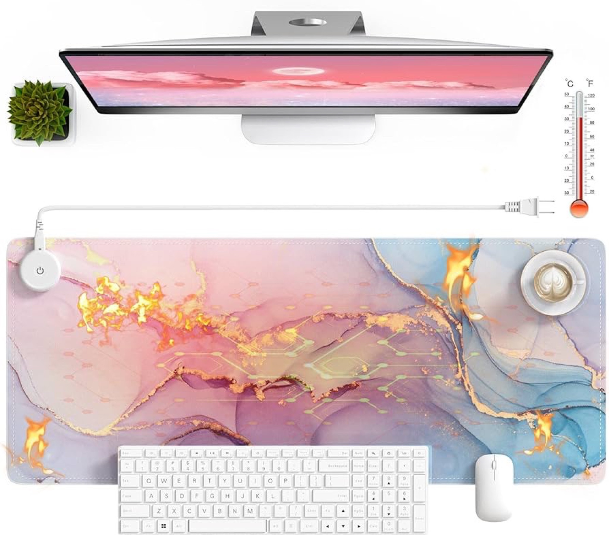 Heated Desk Pad from Tik Tok
