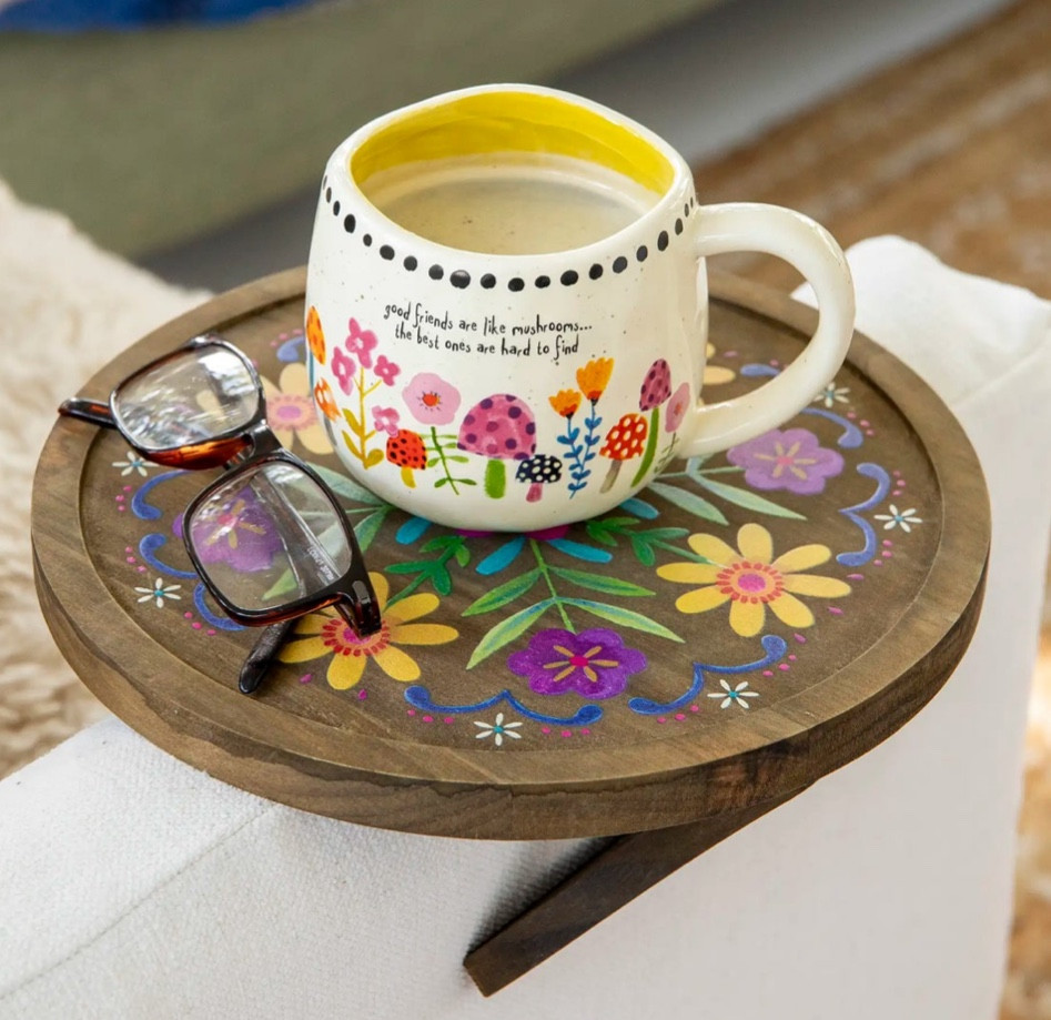  🌸✨ Elevate your boho haven with this chic round-shaped portable couch tray from Natural Life! Perfect for busy, brown-skinned hippie moms in their 40s. Style meets functionality.

#BohoMoms #BohoLiving #NaturalLife #CouchTray"

#LTKHoliday #LTKhome #LTKGiftGuide