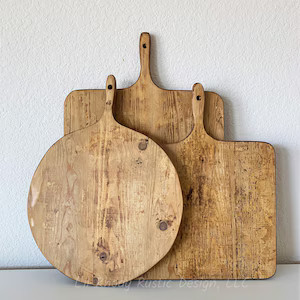 Set of Three Bread Boards Medium Rectangle Small Square and - Etsy | Etsy (US)