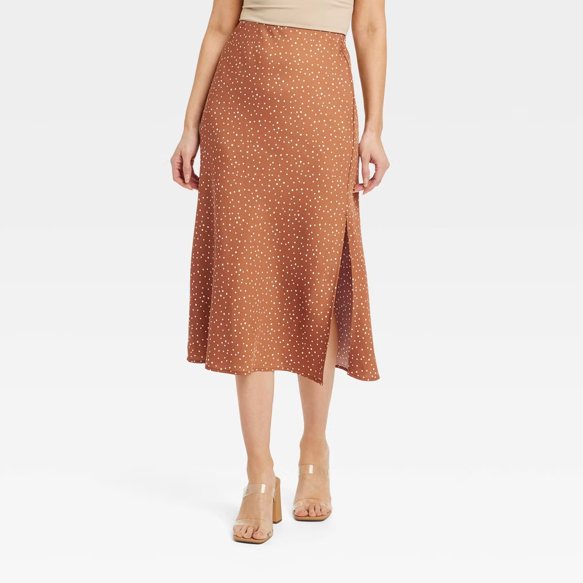 Women's Midi A-Line Slip Skirt - A New Day™ | Target