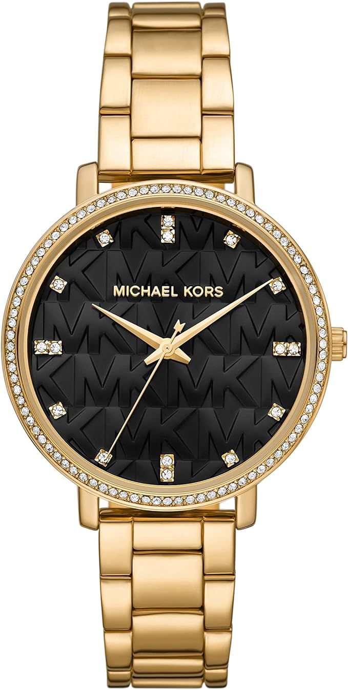 Michael Kors Pyper Women's Watch, Stainless Steel Watch for Women with Steel, Leather, or Silicon... | Amazon (US)