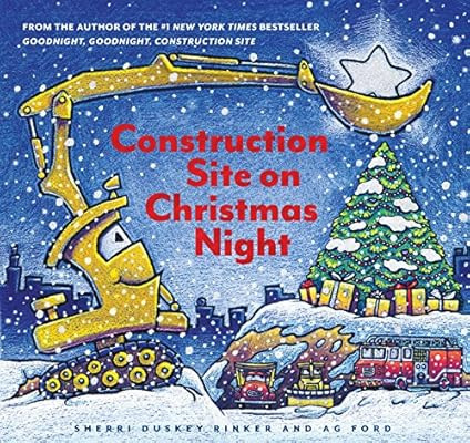 Construction Site on Christmas Night: (Christmas Book for Kids, Children's Book, Holiday Picture Boo | Amazon (US)