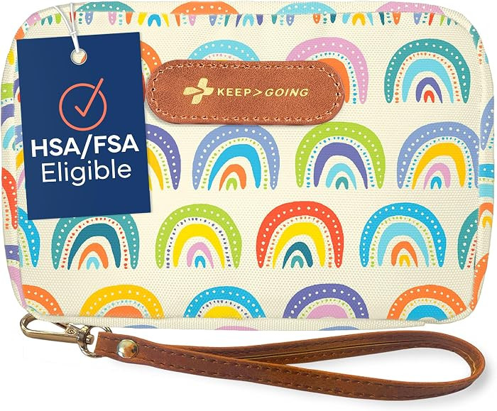 KeepGoing Travel First Aid Kit for Kids, 130 Pc. TSA-Approved Travel Size | Amazon (US)