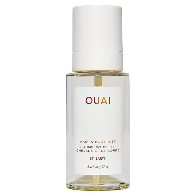 OUAI St. Barts Hair and Body Mist - Tropical-Scented Hair Perfume and Body Spray - Notes of Drago... | Amazon (US)