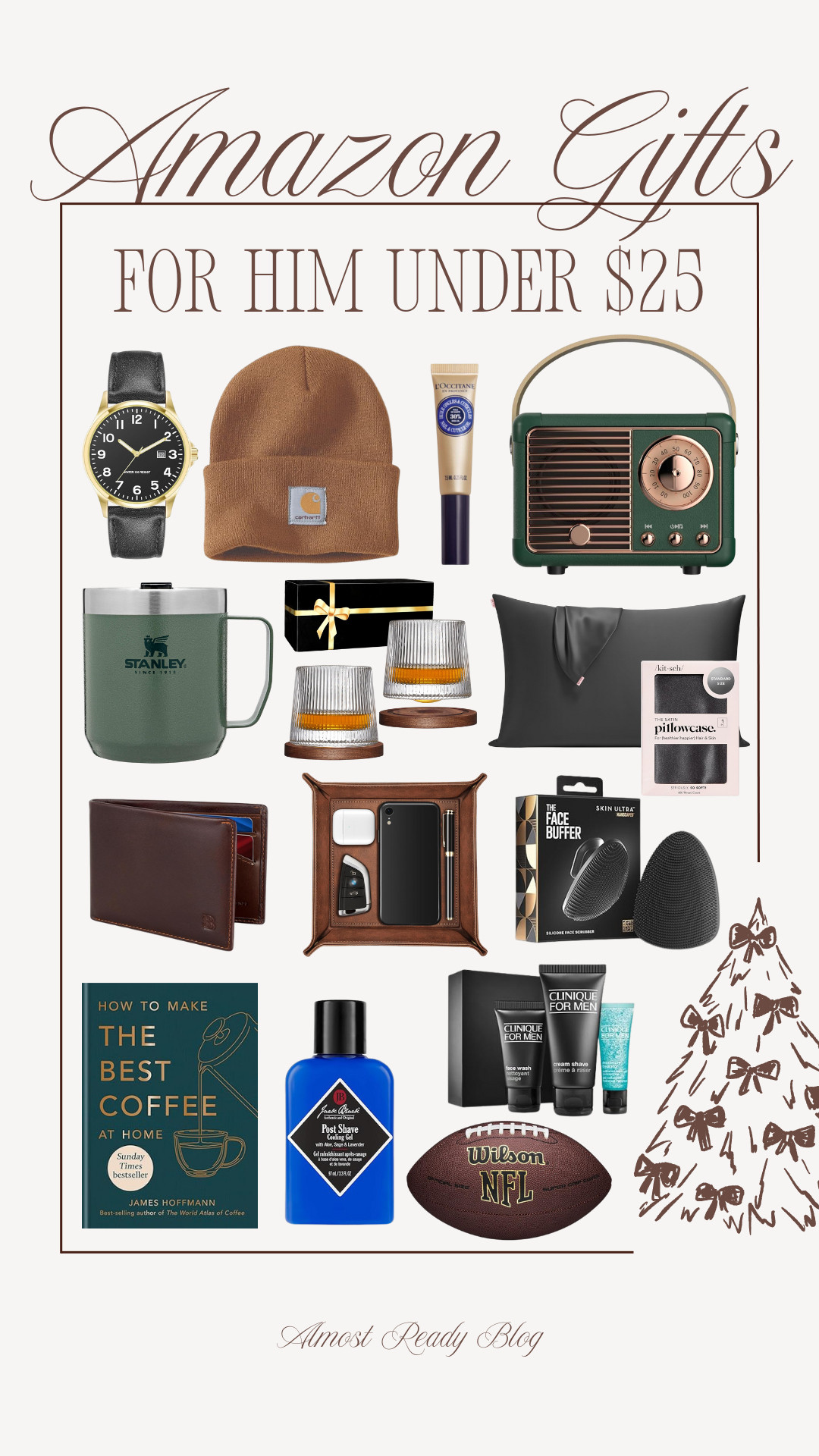 Amazon gift ideas under $25, Holiday gift ideas for him, Holiday gift guide under $25, Amanda West, Almost Ready Blog. 

 

#LTKGiftGuide #LTKFindsUnder50 #LTKMens