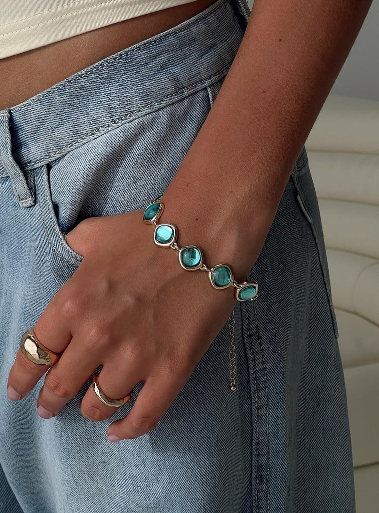 Nadene Bracelet Gold | Princess Polly US
