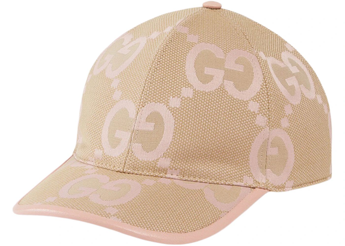 Gucci Jumbo GG Baseball HatBeige/Light Pink | StockX