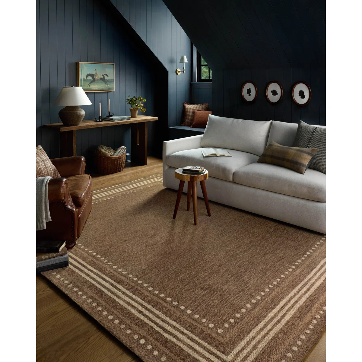Chris Loves Julia x Loloi Alfie Bark / Natural Area Rug | Wayfair North America
