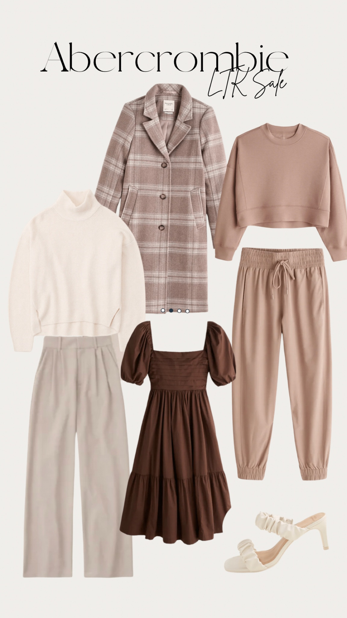 Some of my favorite pieces from #Abercrombie LTK sale! Cute loungewear set, trouser & tailored pants, midi dress and jacket! All 25% off until 9/30! 

#LTKSeasonal #LTKSale #LTKsalealert