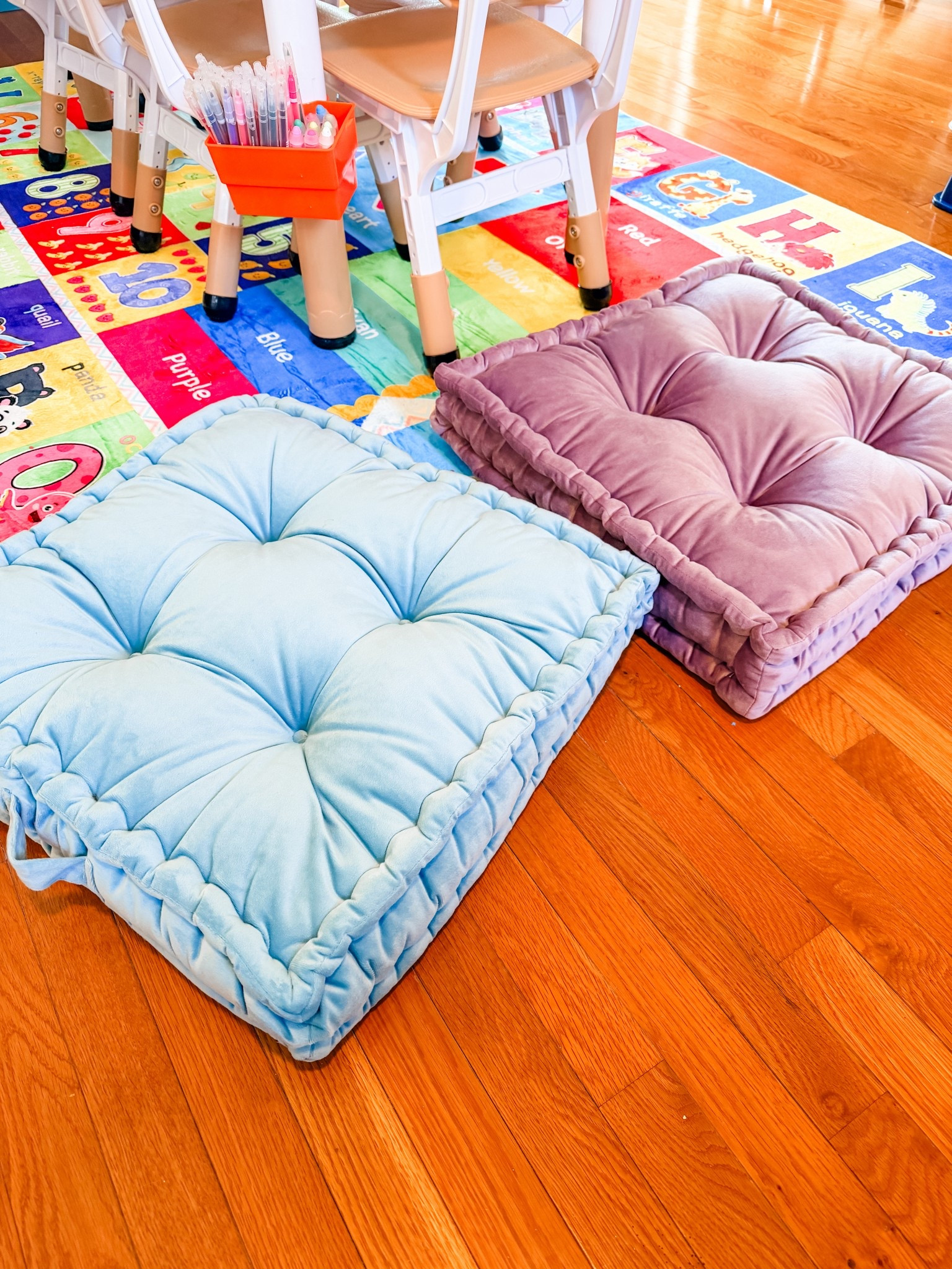 Walmart floor pillows #walmarthome