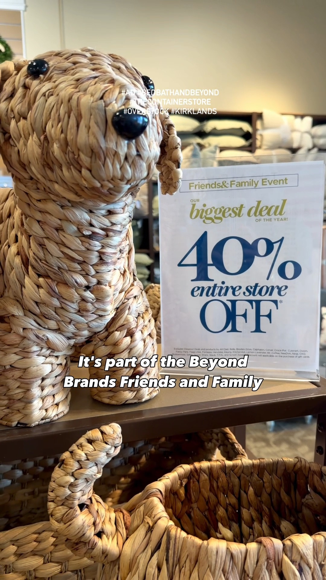 #Ad If you’ve been eyeing anything from Kirkland’s, this is your sign to go. The entire store is 40% off right now.
✨drop the word “sale” and I’ll send everything over✨
This includes patio furniture, decor, pillows, baskets, wall art, and so much more.
I stopped in to shop the sale and found so many good pieces. The oversized baskets were one of my favorite finds, the dog baskets are just as cute in person, and the outdoor lounge chair is a top seller for a reason. I also spotted some beautiful decor pieces that look far more expensive than they are.
If you’ve had something sitting in your cart, now is the time. The best pieces tend to go fast during these sales.
Drop the word SALE and I’ll send everything over.

Be sure to follow us on the @shop.LTK app INTERIORJEMS to see all our exclusive posts 🤍
liketkit
#bedbathandbeyond #thecontainerstore #overstock #kirklands

#LTKSaleAlert #LTKHome