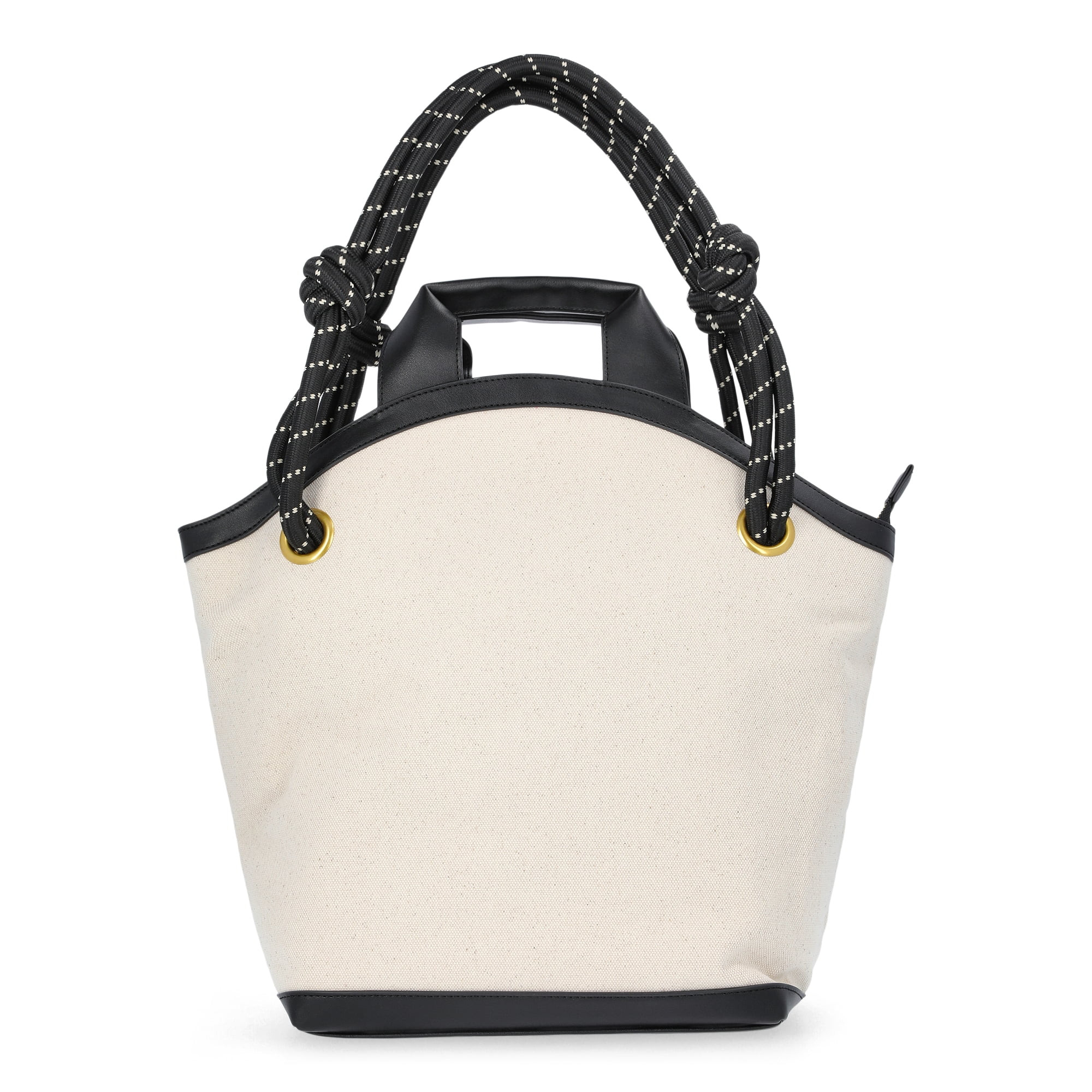 Free Assembly Women's Canvas Tote Bag, Natural | Walmart (US)