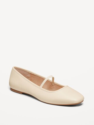 Mary Jane Square-Toe Ballet Flats | Old Navy (US)