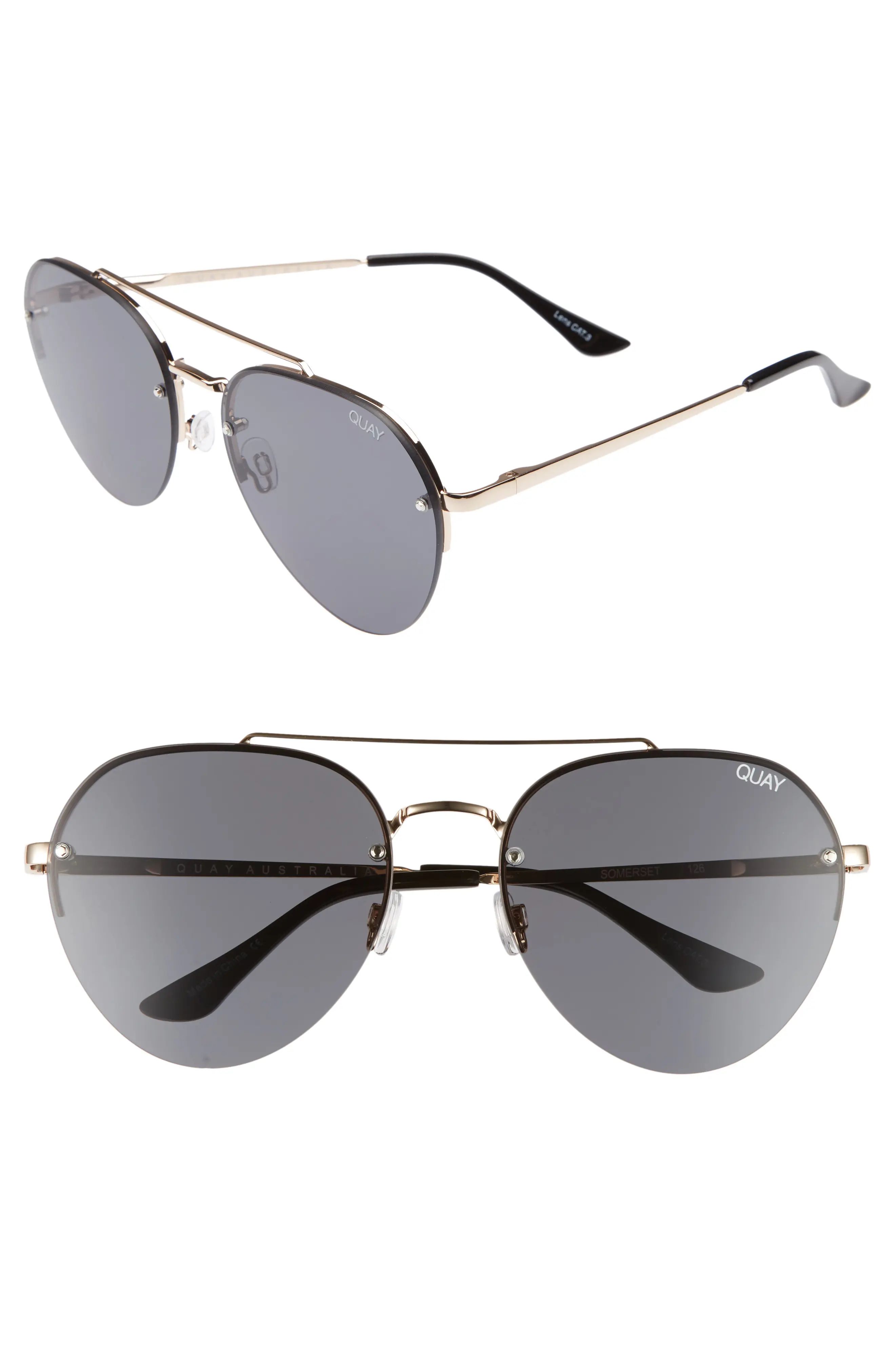 Quay Australia Somerset 65mm Aviator Sunglasses | Nordstrom