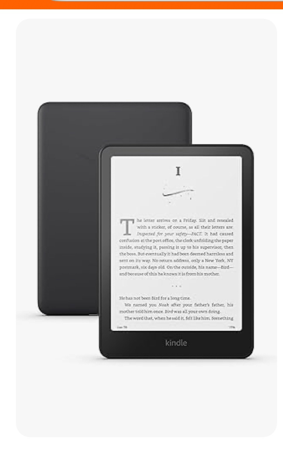 Amazon kindle !!  A must and on sale rn 

#LTKSaleAlert #LTKHoliday #LTKCyberWeek