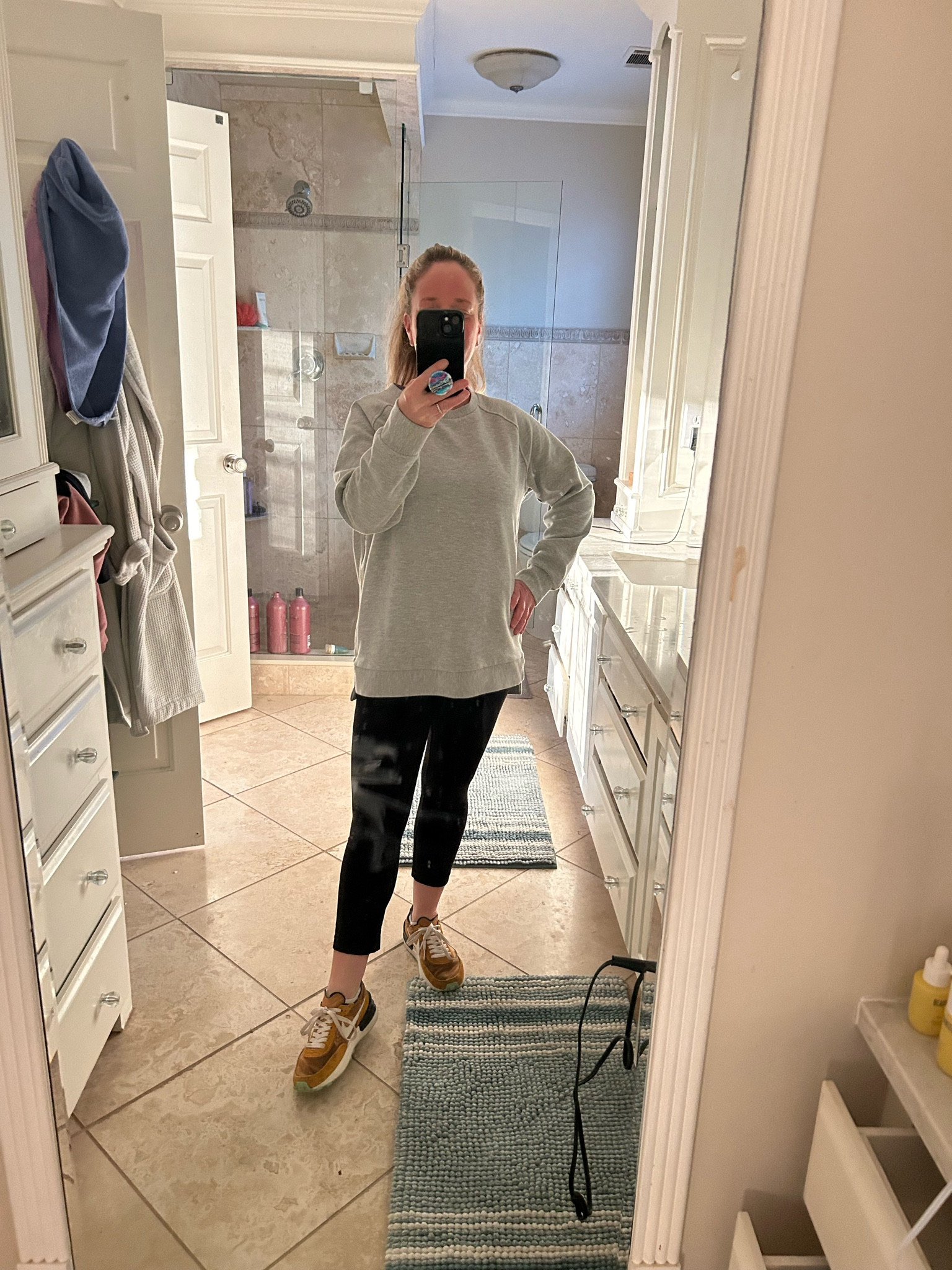 Lightweight Cozy Spring Outfit 

#LTKstyletip #LTKshoecrush #LTKSeasonal