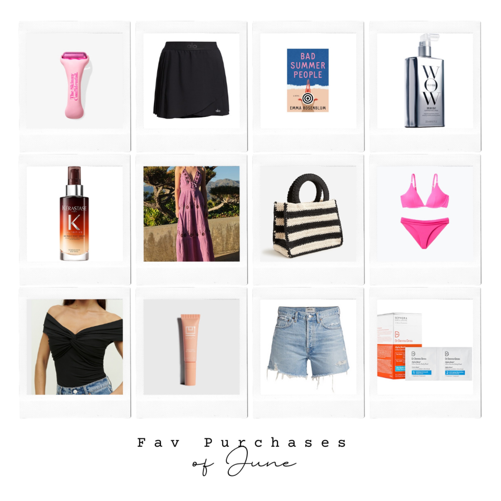 Fav buys from the month of June 

#LTKbeauty #LTKitbag #LTKFind