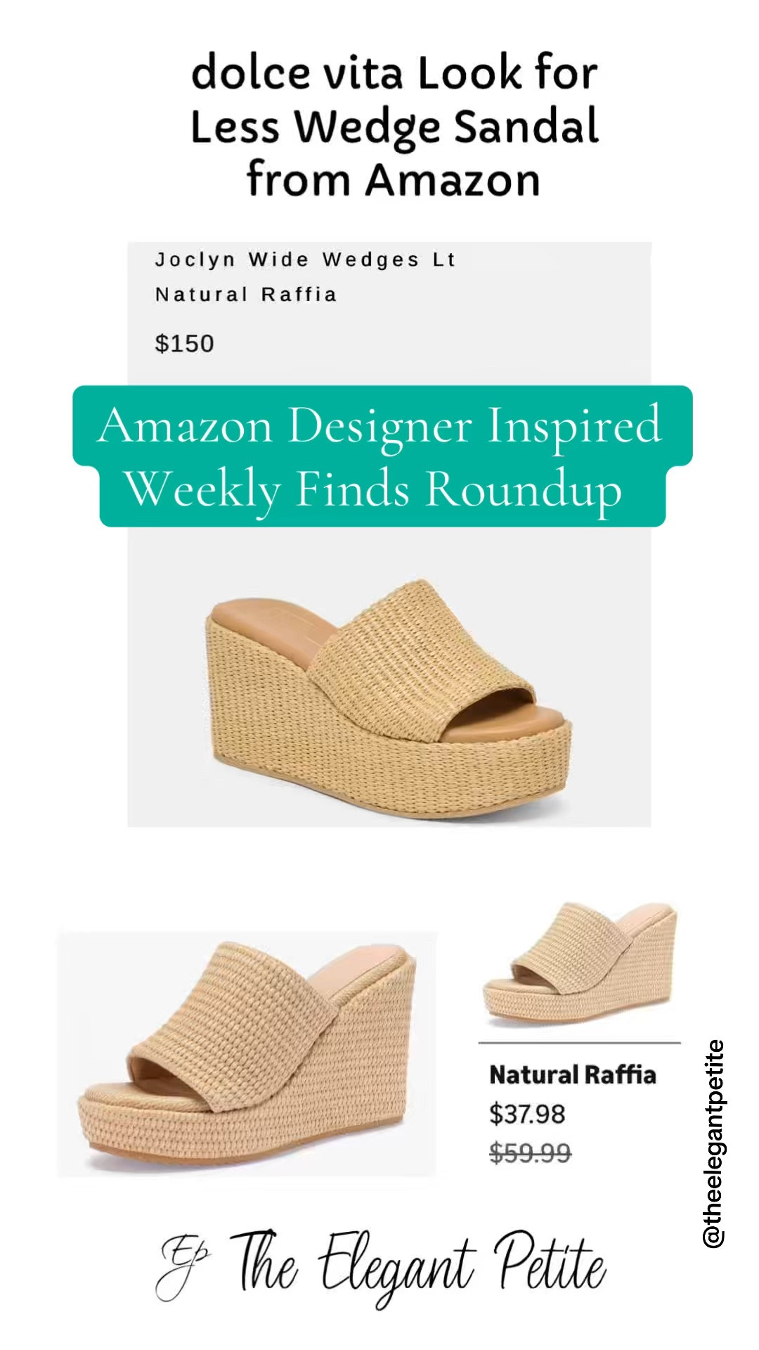 Amazon Designer Inspired Weekly Finds Roundup 
Follow me for more inspiration. Affordable fashion items with a touch of luxury.  
#elegantstyle #styleinspo
#luxuryfashion
#designeramazonfashion
#designerinspired

#LTKootd #LTKPetite