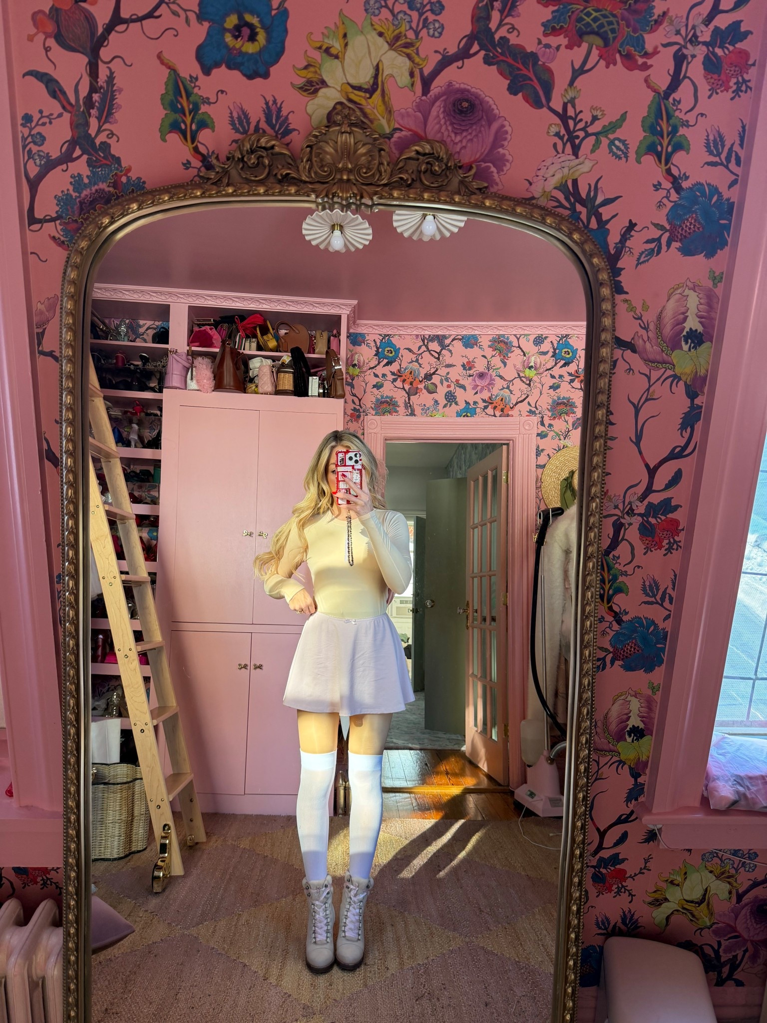 build a chilly winter day outfit for outdoor Christmas village shopping and ice skating with me! 🩷❄️⛸️

#LTKootd #LTKSeasonal #LTKgrwm