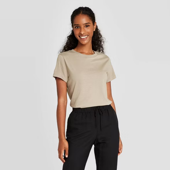 Women's Short Sleeve Casual T-Shirt - A New Day™ | Target