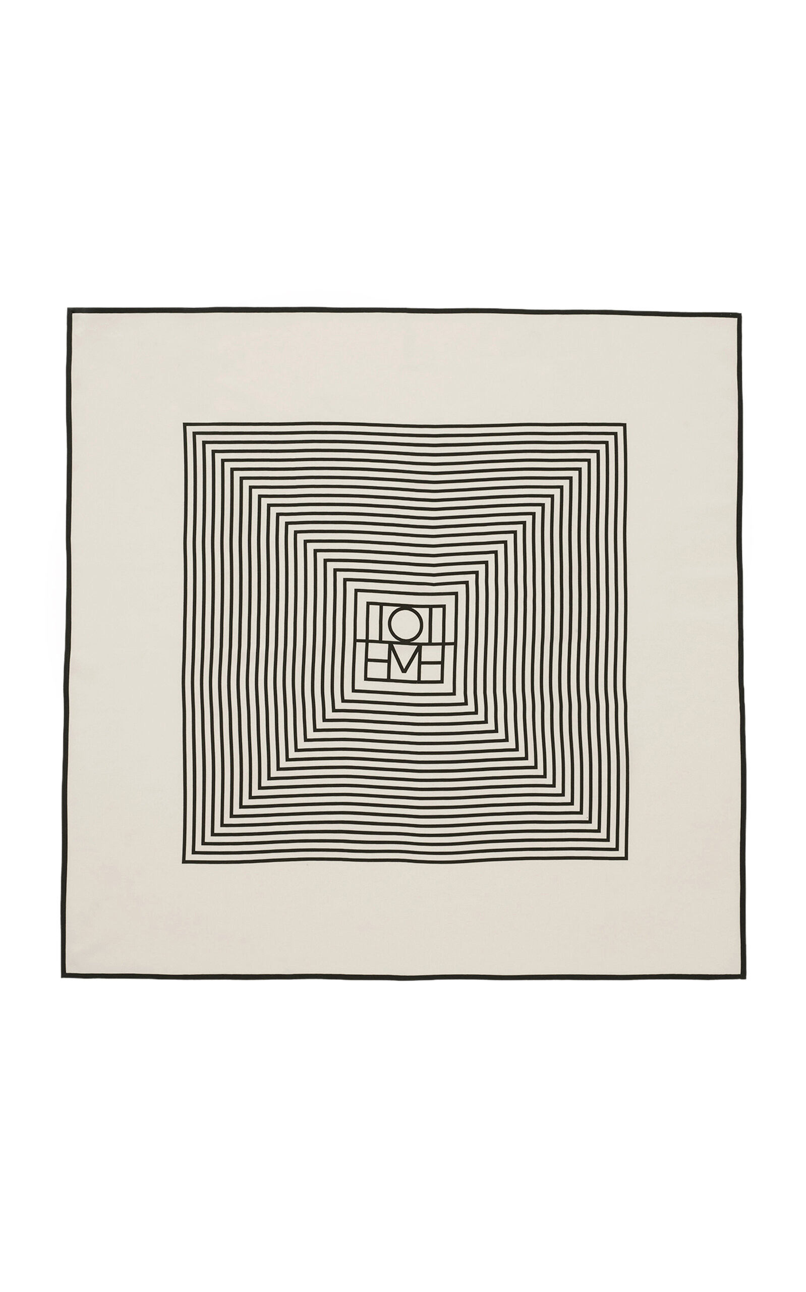 Toteme Monogram Silk Scarf - Moda Operandi | Moda Operandi (Global)