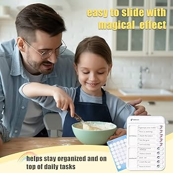 Homyaco Chore Chart for Kids Multiple Kids, Habit Tracker and Behavior Chart for Kids and Adults ... | Amazon (US)