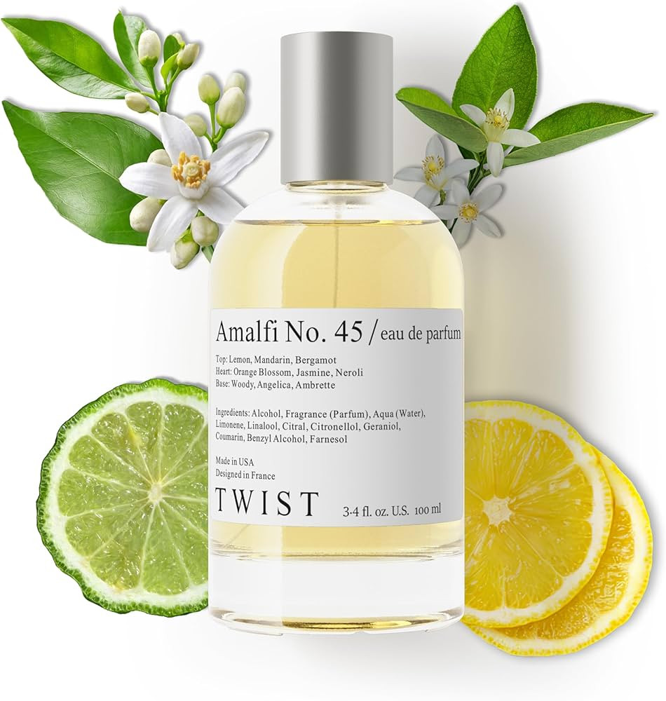 Twist Amalfi No. 45 - Eau De Parfum Inspired by T. Ford's Neroli Portofino, Long-Lasting Perfume ... | Amazon (US)