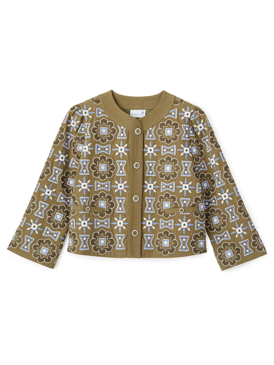 Dakota Jacket-Military Green | Cartolina