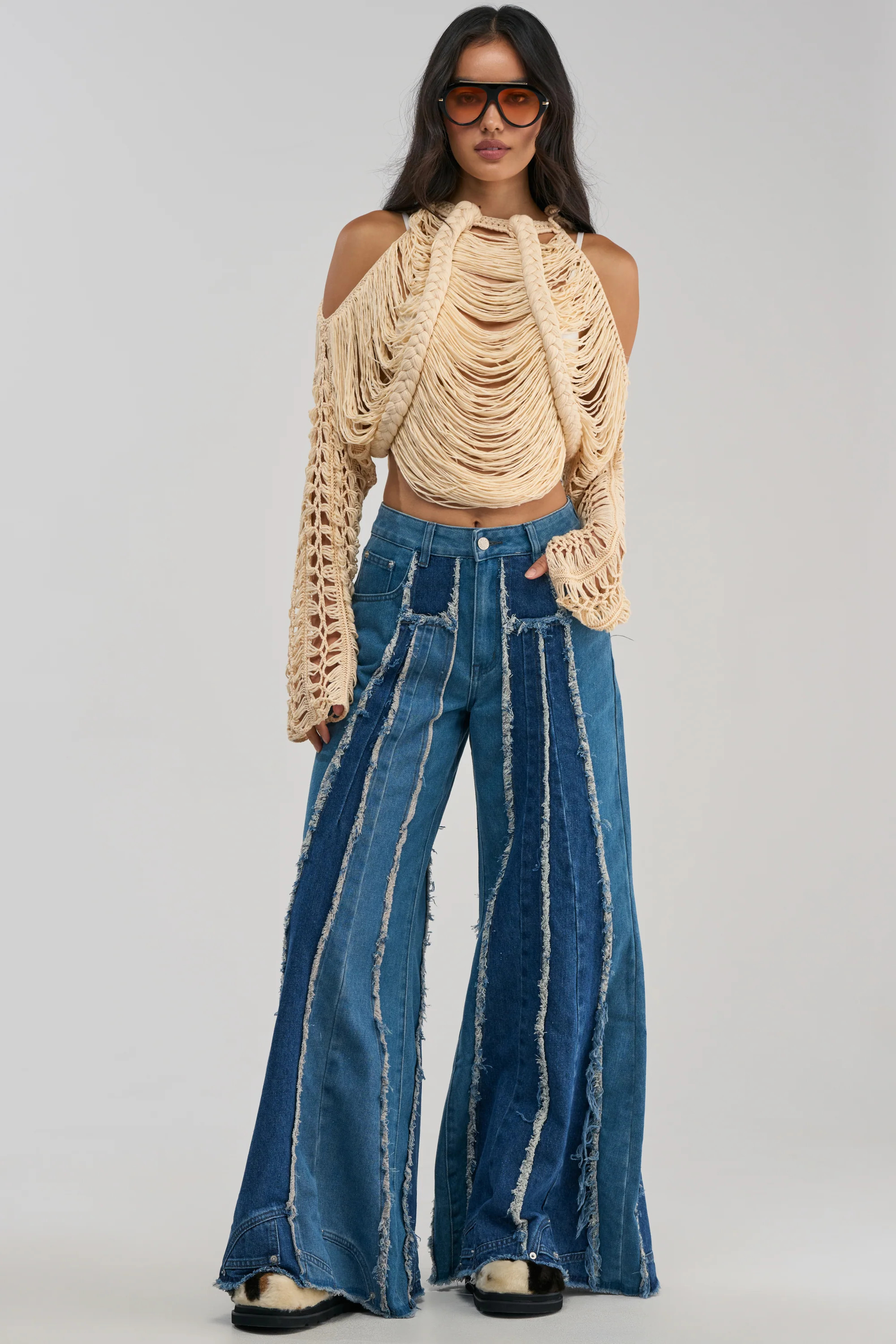 DENIM FOR DAYS DISTRESSED DENIM | AKIRA