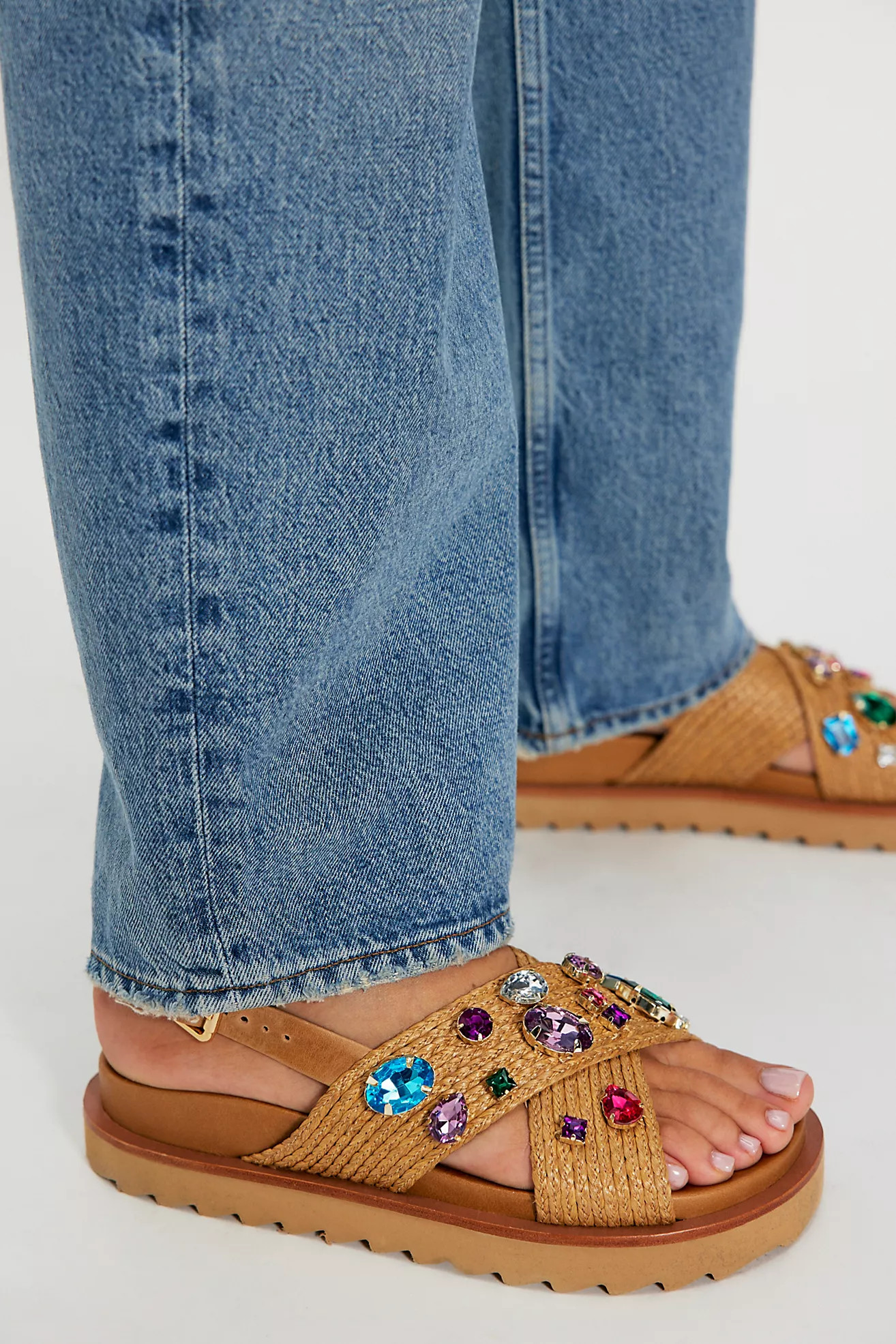 Rock Candy Embellished Sandals | Free People (Global - UK&FR Excluded)