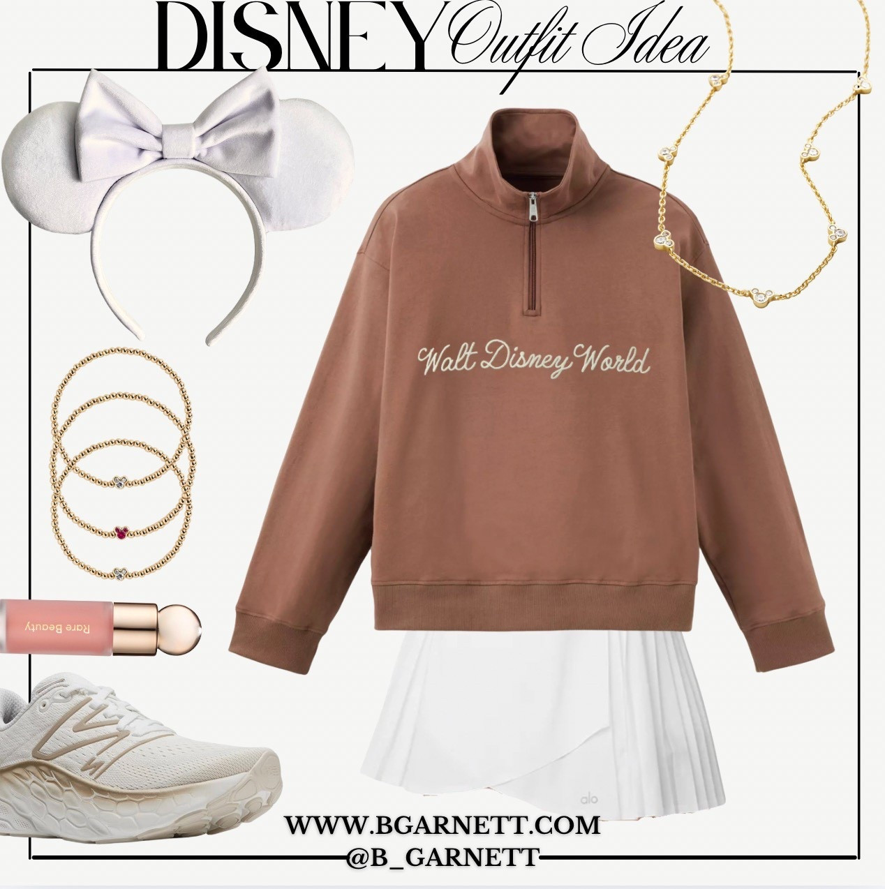 Disney Outfit idea 

Disney Outfit | theme park outfit | WDW outfit | matching set | Mickey ears | Crewneck sweatshirt | new balance  | Amazon set | Disneyland outfit | Disney world | Disney | Minnie ears | WDW | Disney world outfit | Disneyland outfit | ALO skirt | ALO yoga | tennis skirt

#LTKTravel #LTKootd #LTKgrwm
