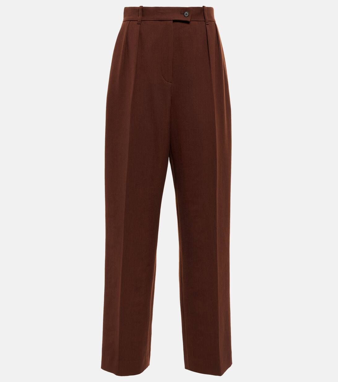 Randa high-rise wool-blend pants | Mytheresa (US/CA)