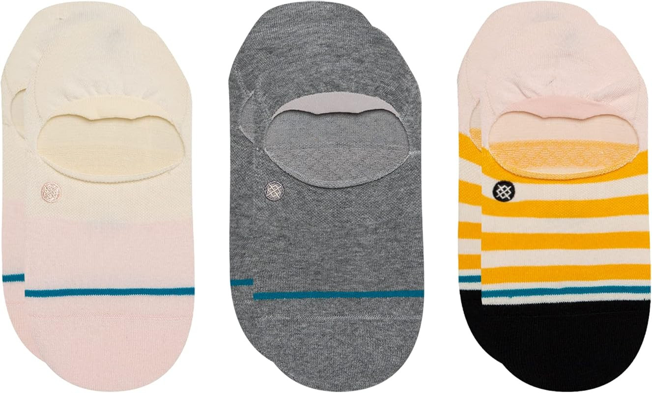 Stance Absolute 3 Pack Socks, Pink | Amazon (US)