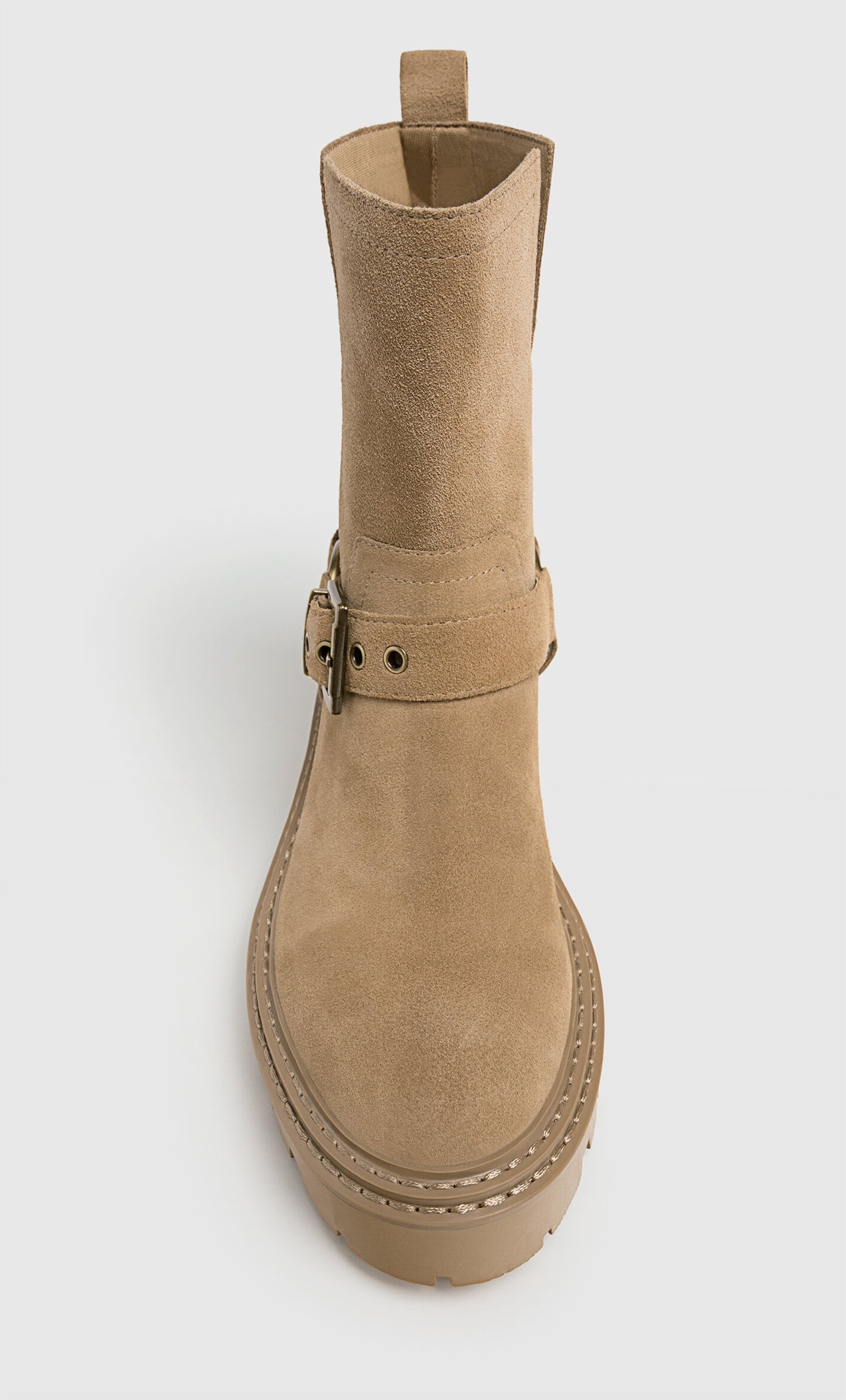 Distressed faux leather biker jacket - Women's See all | Stradivarius United Kingdom | Stradivarius (UK)