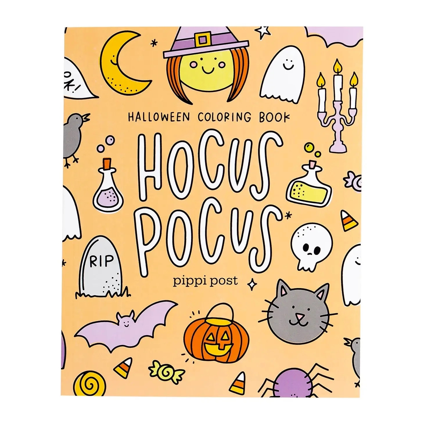 Hocus Pocus Halloween Coloring Book | Loozieloo