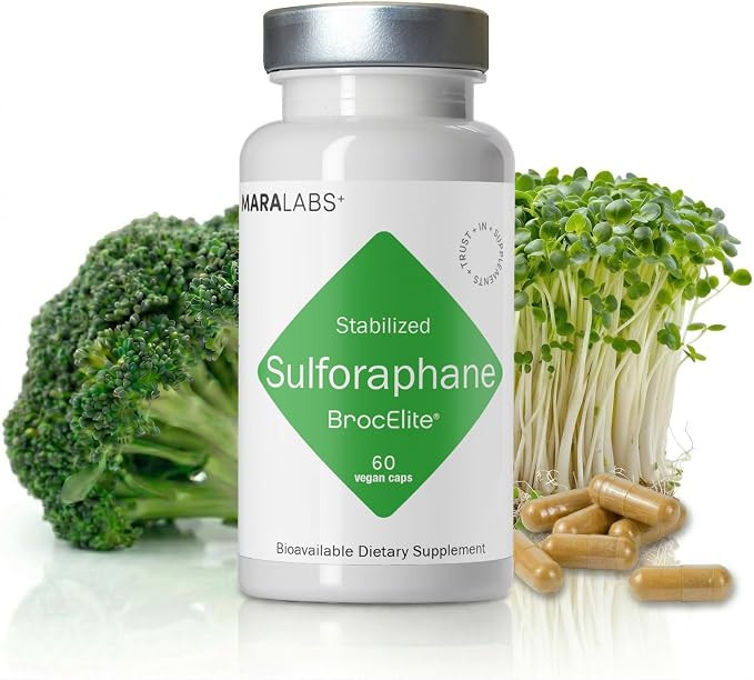 BrocElite Mara Labs Plus | Stabilized Broccoli Sulforaphane Supplement | Glyphosate Residue Free ... | Amazon (US)