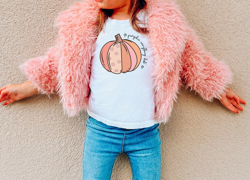 Pink Star Pumpkin Shirt, Halloween Kids, Halloween Shirt, Halloween Tee, Spooky Shirt, Ollie and ... | Etsy (US)