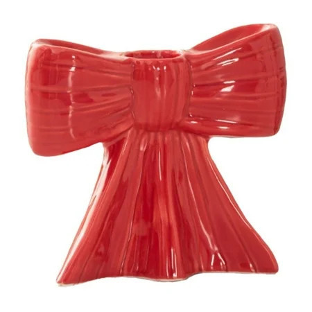 Christmas Style Bow Ceramic Aromatherapy Candle Holder - Hand Painted Christmas Ceramic Bow Scented Candle Holder Charm Brings A Warm Glow And Fragrance To Your Life. Scented Candles Are Perfect | Walmart (US)