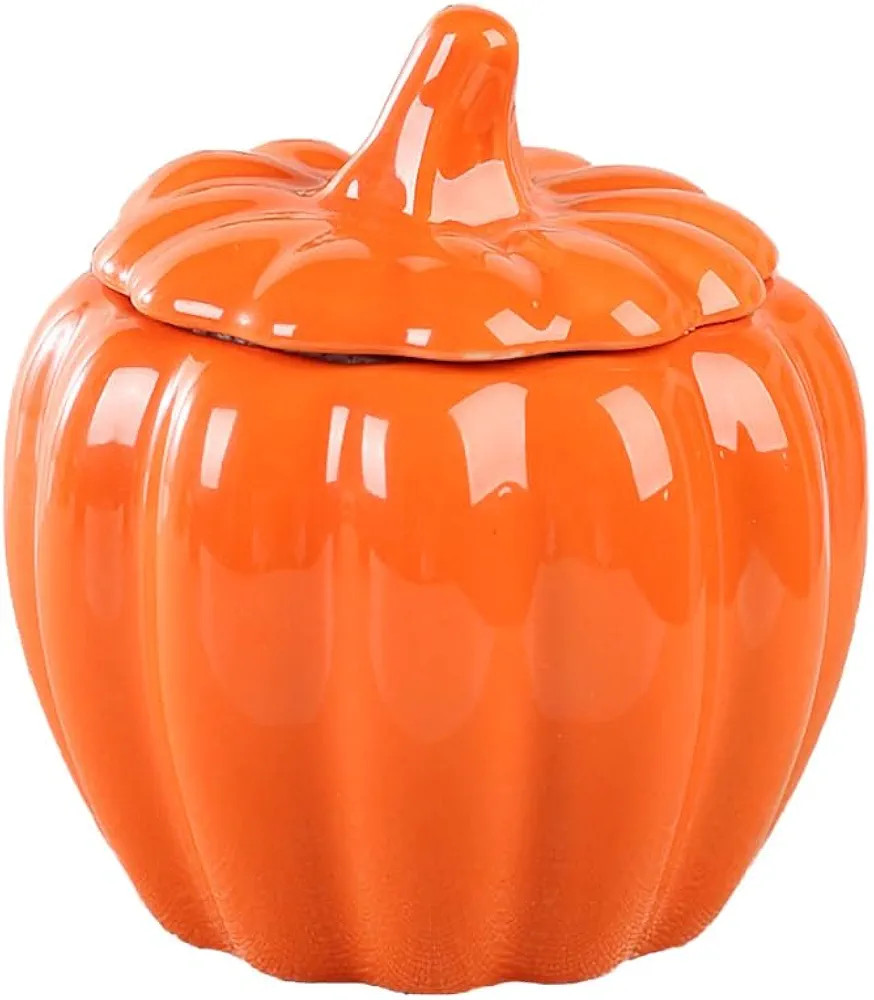 WAIT FLY Pumpkin Shape Airtight Ceramic Canister Tea Canister Tea Storage Food Storage Jar for Te... | Amazon (US)