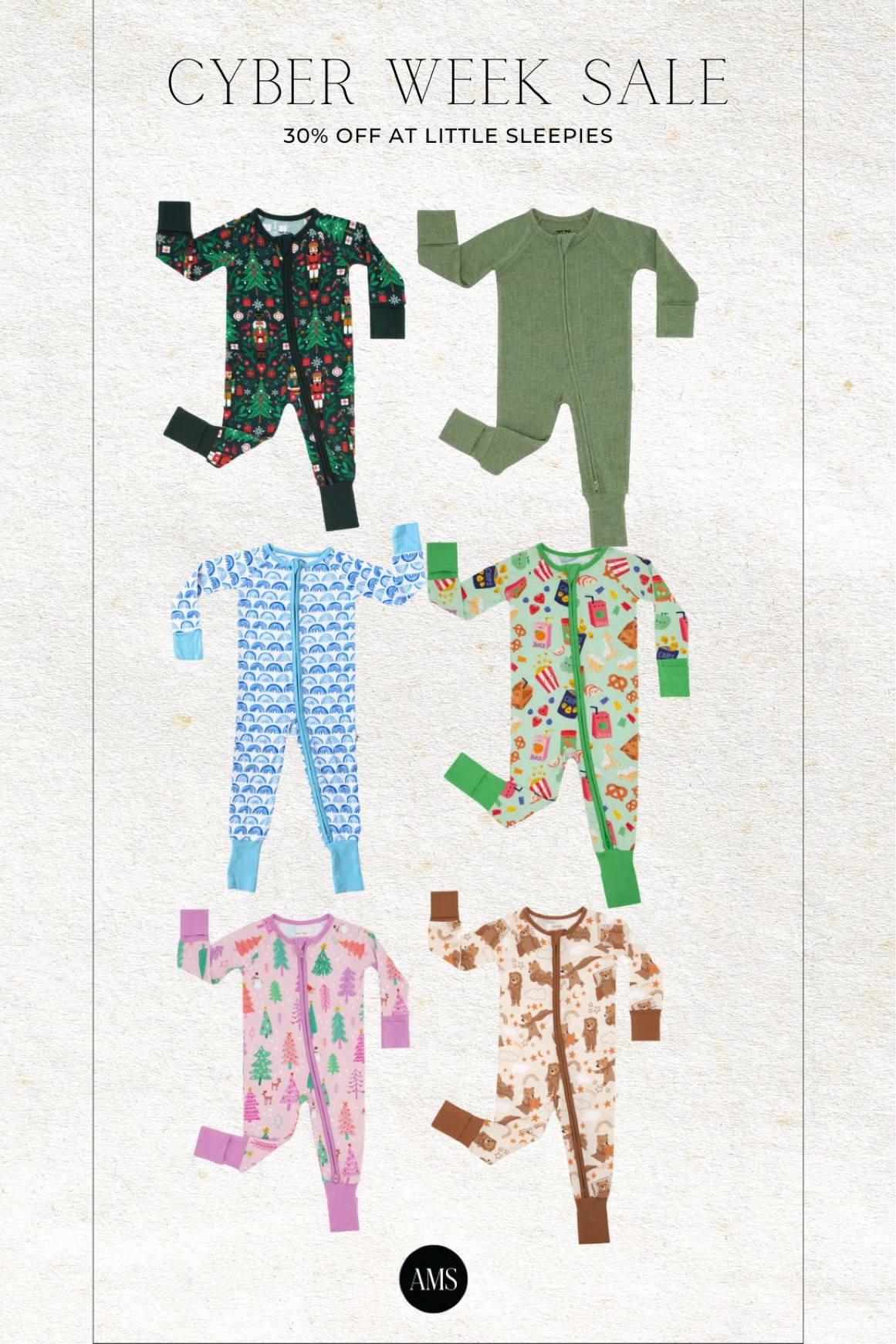 30% off at Little Sleepies with code LSFAM 😊 We love their jammie’s- they last FOREVER Ezra still fits in a size 3-6 month here 

#LTKbaby #LTKCyberWeek