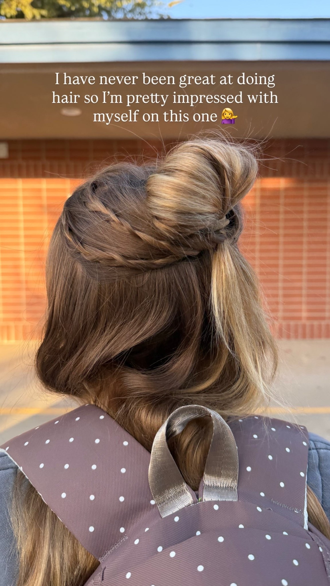 I have never been great at doing hair so I’m pretty impressed with myself on this one 💁‍♀️