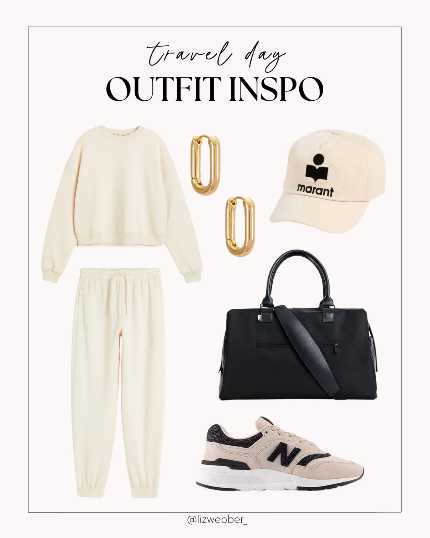 Travel day outfit inspo ✈️

Sweat set, H&M finds, Beis travel, revolve finds, neutral outfit 

#LTKshoecrush #LTKstyletip #LTKtravel