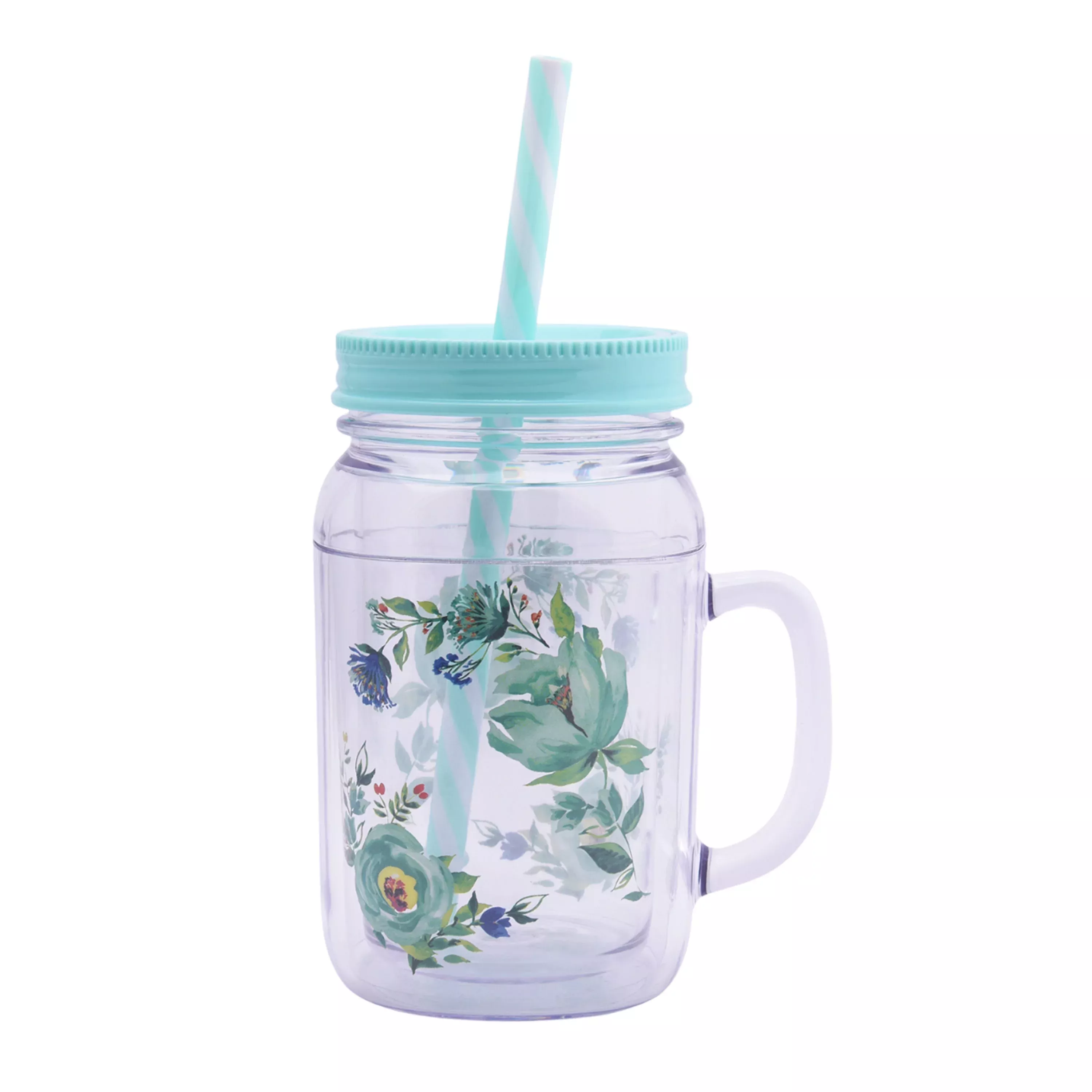 The Pioneer Woman Pw 4pk Rose Mason Jar 