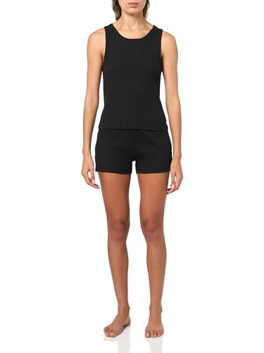 Calvin Klein Women's Refined Rib Tank Short Set | Amazon (US)