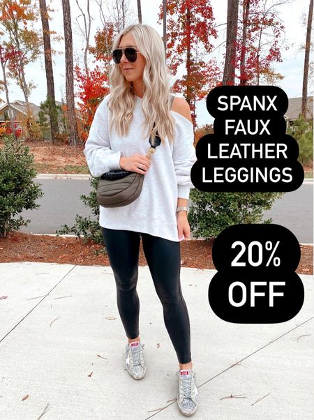 Spanx Faux Leather Leggings 20% off! 💗 I used to wear a large petite when I was a size 8/10…now I wear a medium petite being a 4/6! 5’4” for reference!

Spanx, Spanx faux leather leggings, Black Friday, Christmas, gifts for her 

#LTKsalealert #LTKHoliday #LTKstyletip
